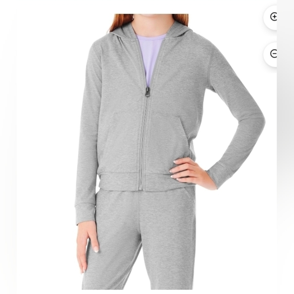 Member's Mark Girl's Favorite Soft Zip Up Jacket